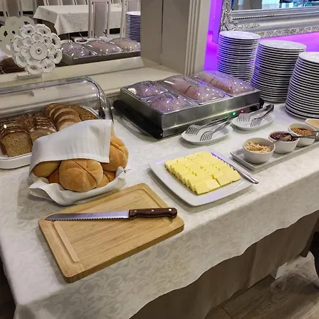 酒店 Bialy Dom Henlex Restauracja