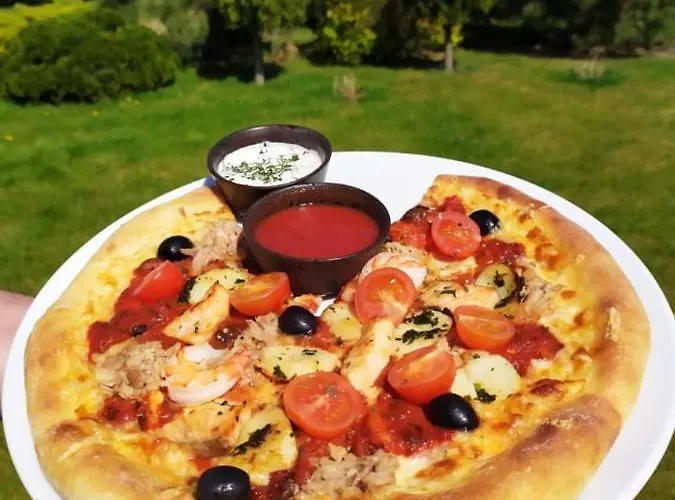 Hotel Bialy Dom Henlex Restauracja